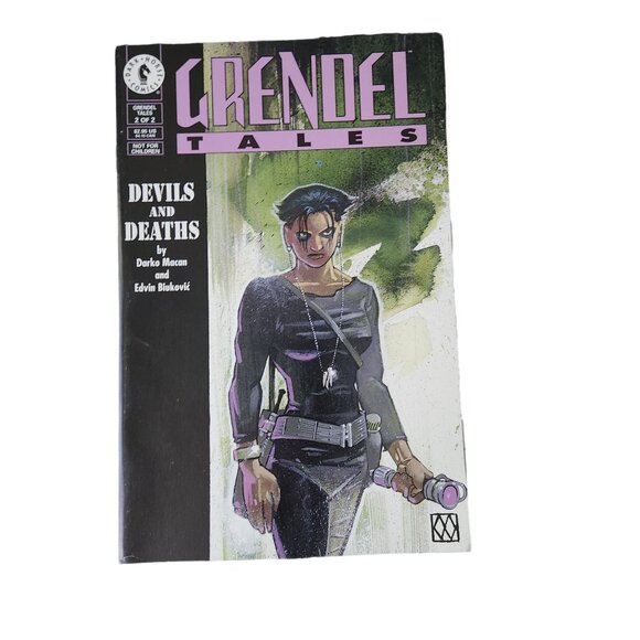 Dark Horse Grendel Tales Devils And Deaths #2 1994 Comic Book Bagged Boarded - Picture 1 of 3